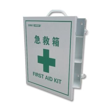 SAFEWARE/安赛瑞 急救箱（空箱），白色粉末喷涂钢板，内置2隔板，415×350×148mm，14512