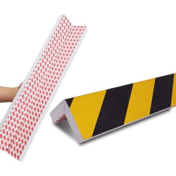 SAFEWARE/安赛瑞 警示防撞棉,反光护角,EVA黄黑反光车库防撞条护角,310290