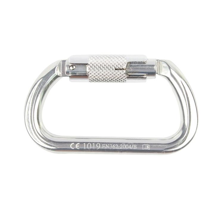 DELTAPLUS/代尔塔 D型钩，508014，AM014轻合金自锁 17mm