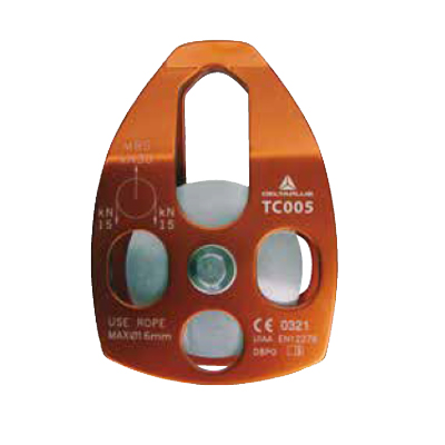 DELTAPLUS/代尔塔 单滑轮，509005，TC005 铝制