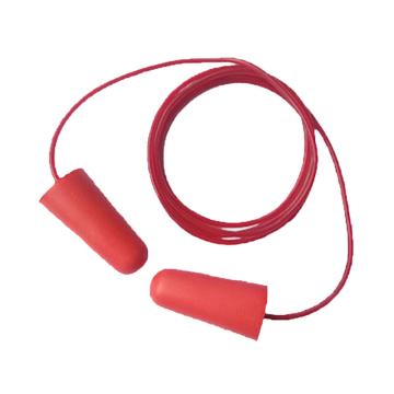 DELTAPLUS/代尔塔 一次性耳塞，103106，CONICCO200 子弹型PU发泡材质 带线，1副（200的倍数下单）