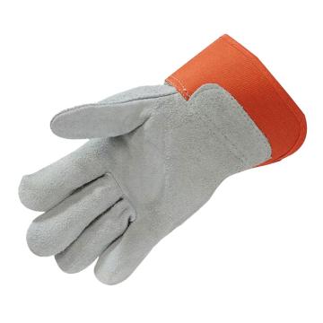 EXSAFETY/君御 黄布二层全掌手套,2112均码