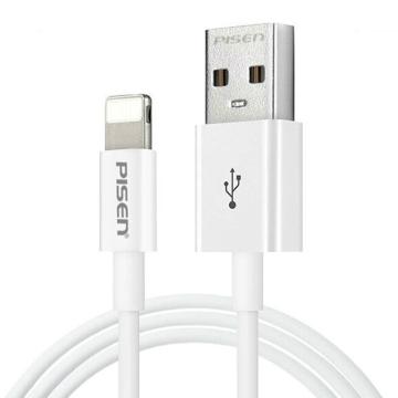 PISEN/品胜 3000mm数据线 , 苹果线（适用苹果数据线 X/8/7/6S/5s手机）白色