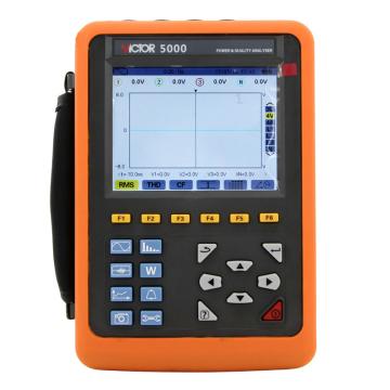 VICTOR/胜利仪器 电能质量分析仪 ,VICTOR 5000 钳头尺寸8mm