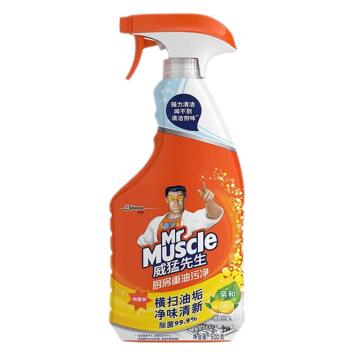 Mr Muscle/威猛先生 厨房重油污净（柠檬）500g