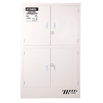 SYSBEL/西斯贝尔 强腐蚀性化学品安全柜 ,CE认证 ,48加仑/182升 ,白色/手动 , ACP810048