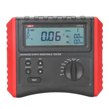 UNI-T/优利德 智能接地电阻测试仪 ,最高40kΩ土壤电阻率 ,UT572