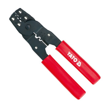 YATO/易尔拓 高档压线钳，0.08-6.0mm²，180mm，YT-2256