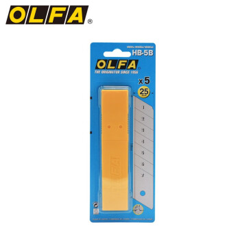 OLFA/爱利华 刀片，5片装，HB-5B