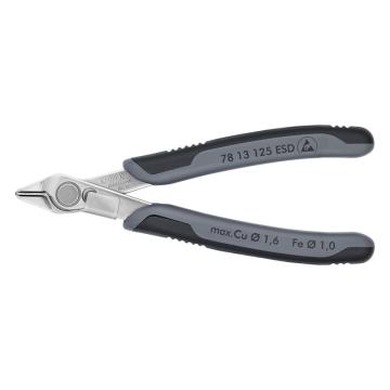 KNIPEX/凯尼派克 Knipex 防静电电子剪切钳，125mm，78 13 125 ESD