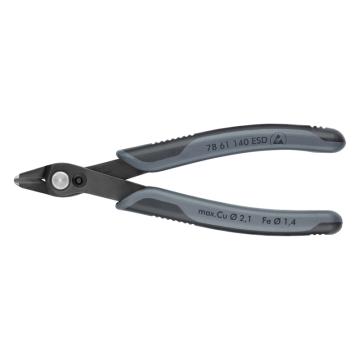 KNIPEX/凯尼派克 Knipex 防静电电子剪切钳（SUPER-KNIPS®），140mm，78 61 140 ESD