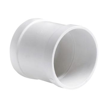 LESSO/联塑 直通(管箍)PVC-U排水配件白色 dn160