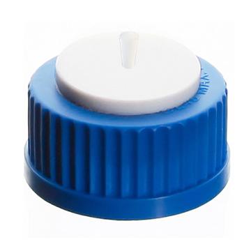 LG/垒固 GL45流动液相瓶瓶盖，单孔、孔径3.17mm、四氟芯耐酸碱，W-020801