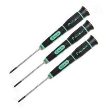 Pro'sKit/宝工 Pro'skit 绿黑十字精密起子，#1×100mm，SD-081-P6