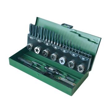 SATA/世达 丝锥板牙套装，32件套、高速钢粗牙，50452