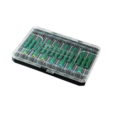 SATA/世达 螺丝批套装，15件套综合微型螺丝批， 09317