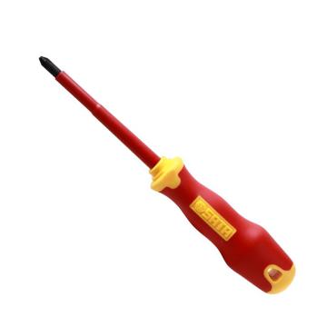 SATA/世达 T系列双色柄十字绝缘螺丝批 #0*60MM，61221