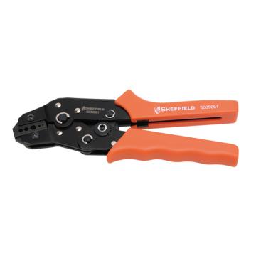 SHEFFIELD/钢盾 强力同轴端子压接钳，8、9、10、13、15AWG，S035061