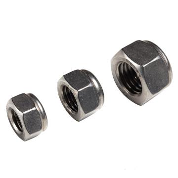 TONG/东明 DIN985六角防松蓝色尼龙圈锁紧螺母，M14-2.0，不锈钢304，强度A2-70，50个/包