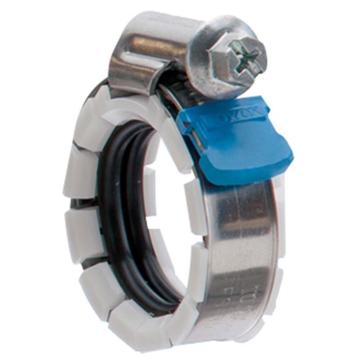 TOYOX/东洋克斯 WFS-19，半不锈钢胶管夹，适用软管外径19.5-21mm，带防漏防脱O形圈