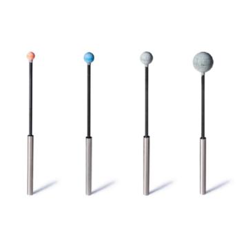 Xebec/锐必克 研磨棒，球形研磨头，灰色，220#，头部直径Φ3mm，CH-PM-3B