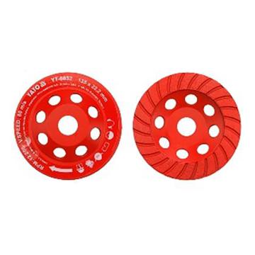 YATO/易尔拓 金刚石杯型磨轮,125×22.2,(4.5×20),1片/包