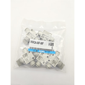 SMC 管式手控阀，两位三通，VHK3A-01S-04F
